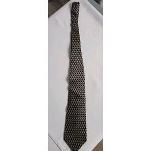 Vintage  Embassy Row Geometric Silk Tie Hand Sewn USA Made
